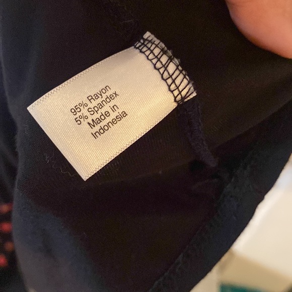 Lane Bryant black dress ruffle sleeves 14/16 - Picture 4 of 5